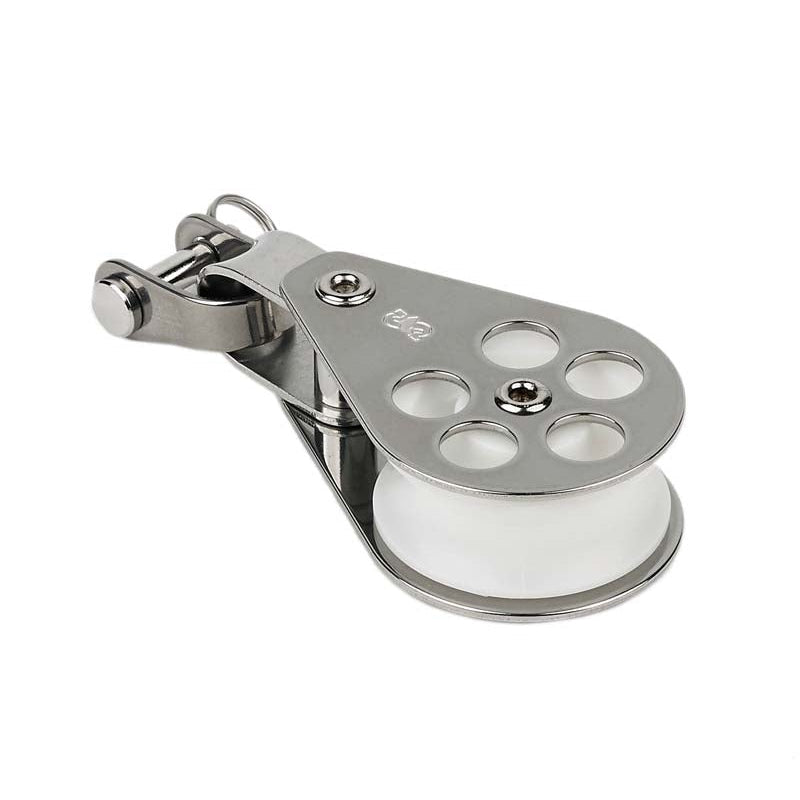 Single Stainless Block with Upset Shackle 03-04
