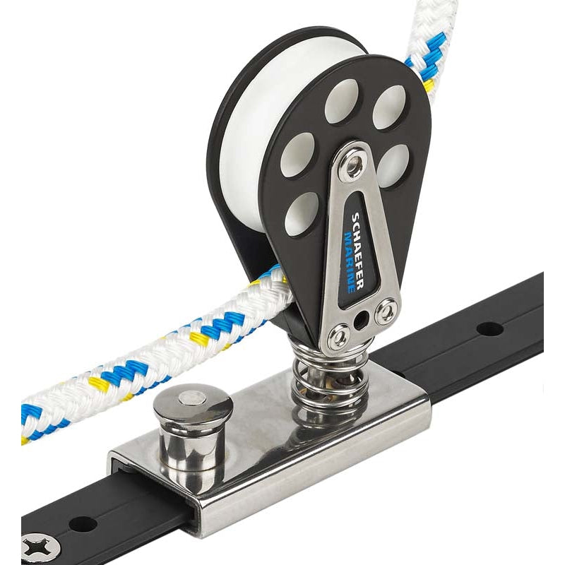 Spr. Loaded/Lined Slide/Alum. for 1" T-Track 504-82