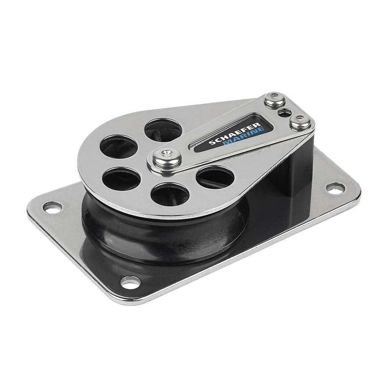 7 Series Flat Base/SS Cheek/Delrin Sheave 705-11