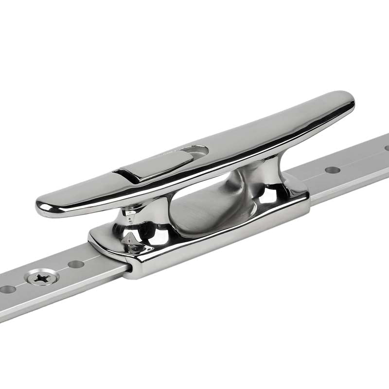 Mid-Rail Chock/Cleat Stainless Steel 70-75 for 1-1/4" T-Track