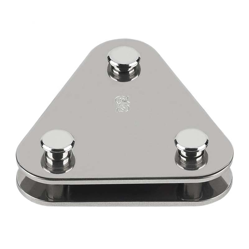 1/4" Pin Triangle Plate 84-44
