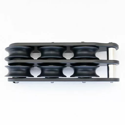 Harken 9017 50mm Double Big Boat Deck Organizer - 3 Sheave
