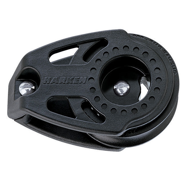 Black Harken 40mm Carbo Cheek Block - Part Number 2644