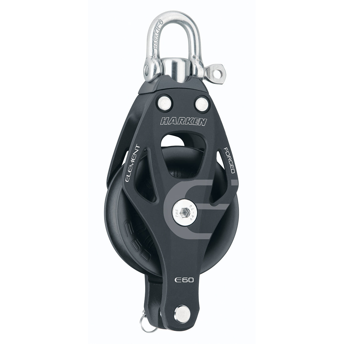 Element Block, 60mm, Single Swivel w/Becket - 6261