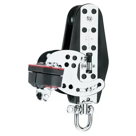 Harken 1565 - 76mm Fiddle Hexaratchet Block with Cam Cleat