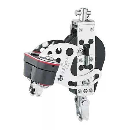 Harken 193 - 2.25 inch Hexa-Cat Base Block with Swivel and Cam Cleat