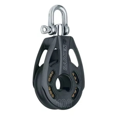 Harken 3246 - 100mm Aluminum Block with Swivel