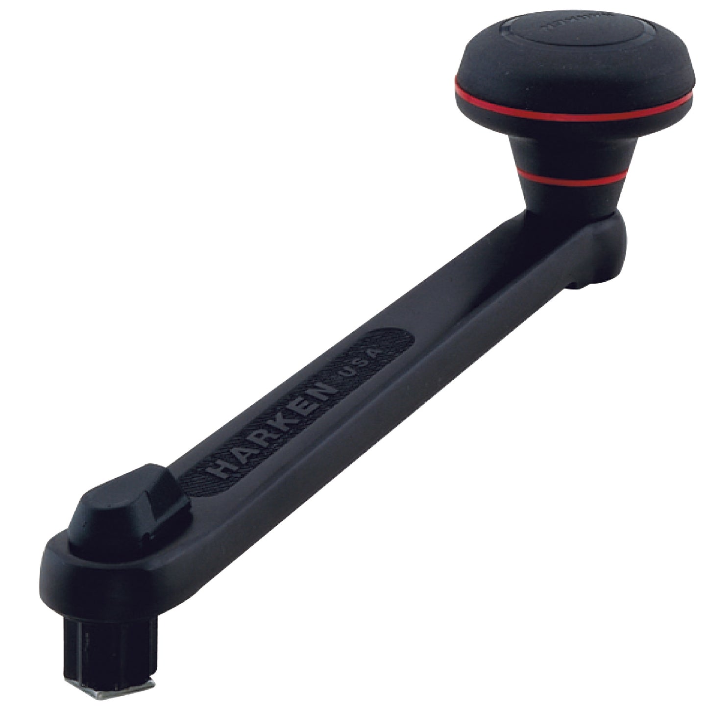 Harken Black Aluminum Low-Profile SpeedGrip Lock-In Winch Handle — 203mm