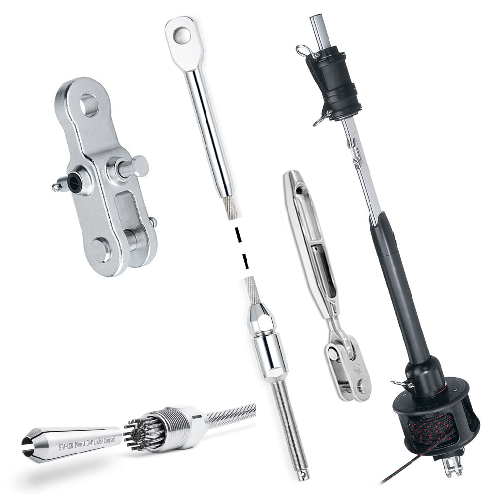 MKIV Unit 0 with 3/16" Headstay and 3/8" Toggle - MKIV0-0612
