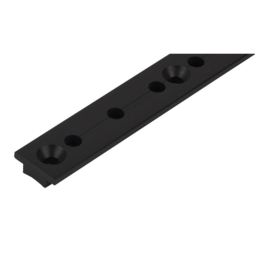 T-Track, 1 1/4"x3/16"(32x5mm), 2'(.6m) Blk - #40-72
