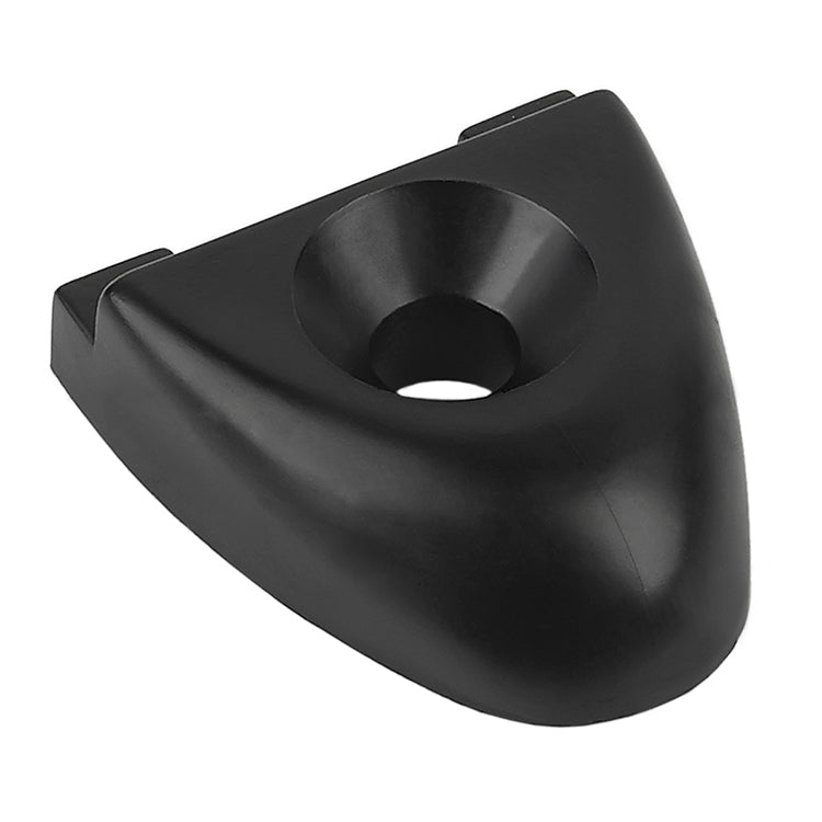 End Stop, 3/4"x1/8"(19x3mm), Black - #74-34