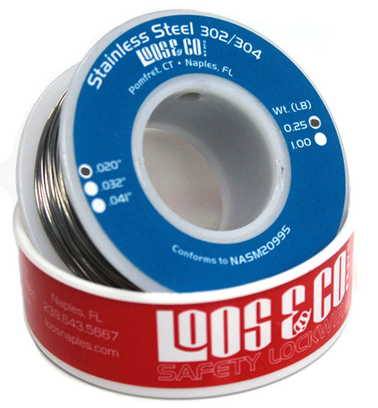 S.S.Safety Seizing Wire .032 (91') Type 302/304 - SLWQ 032