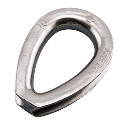 EXTRA HEAVY THIMBLE, 3/4", 304 SS - TC24