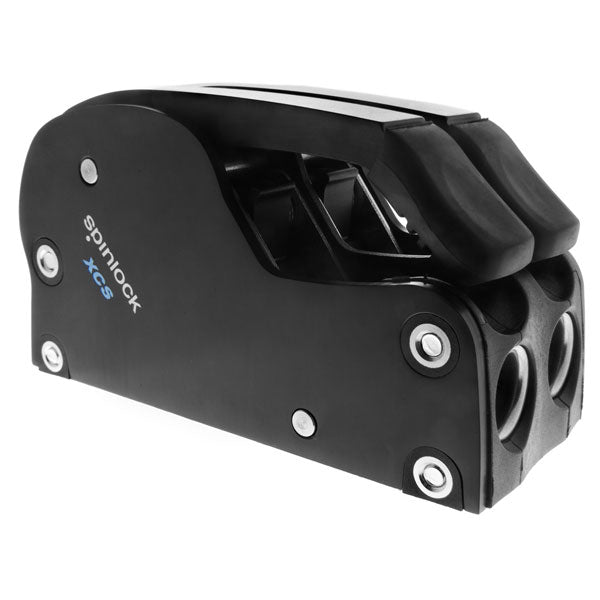 XCS Double Rope Clutch, 1/2" - 5/8" (12mm - 16mm) , Black Alloy Body