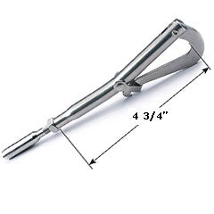 Pelican Hook, Tubular LH 1/8" Wire - LPT0408L-2