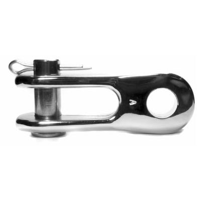 Eye Jaw Toggle, Chrome/Bronze, 5/8" x 2-11/16" - EJC20-1
