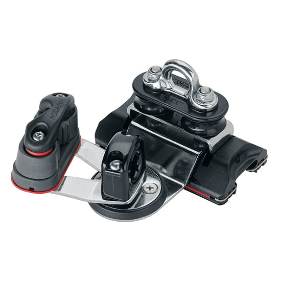 Harken 22mm High-Load 1250 Car — Pivoting Sheaves, Swivel Cam - #2766