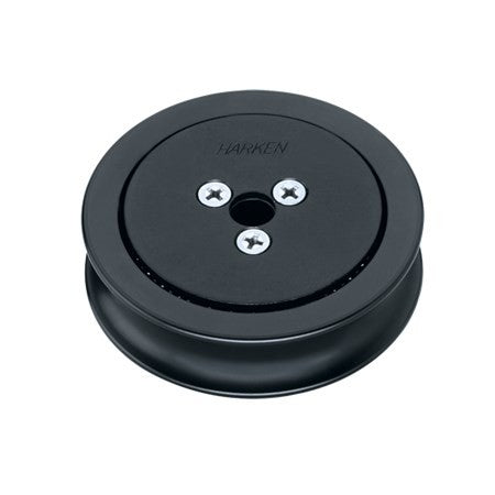 Harken Sheave, Aluminum, Ball Bearing; OD 3", ID 3/8", Width 7/8", Max Line 9/16" - #500