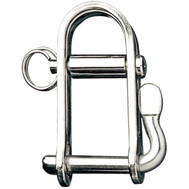 Ronstan Halyard Shackle, 1/4" Pin - Length: 32mm, Width: 19mm