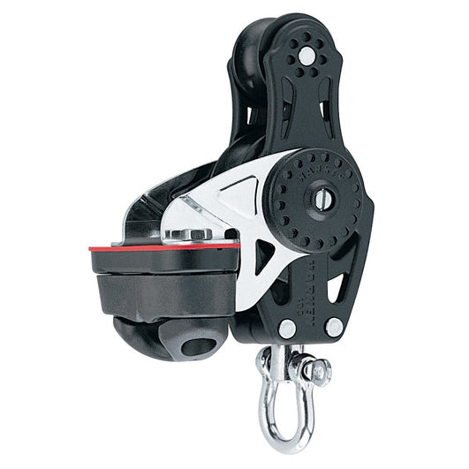 Black Harken 40mm Carbo Fiddle Block with Cam - Part Number 2657