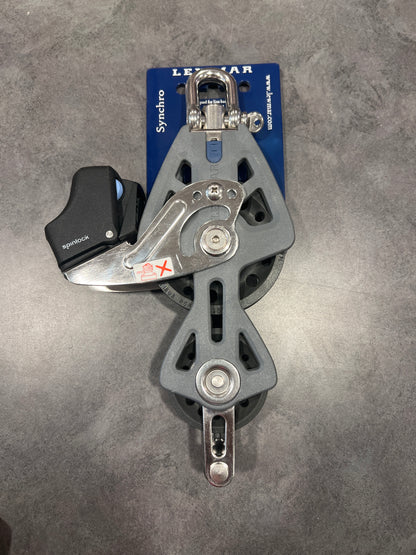 Lewmar 90mm Synchro Fiddle Becket Cam with Spinlock PX - Grey