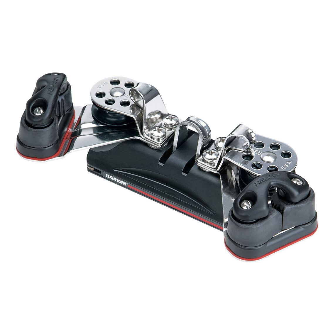 Harken 27mm High-Load Car — Cam Cleats, Control Blocks - #1629