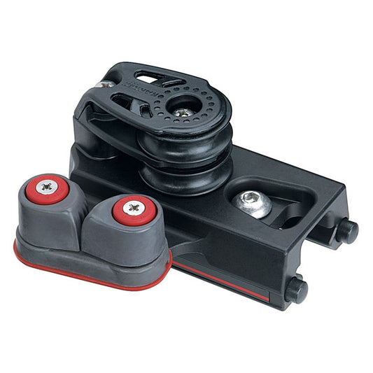 Harken 32mm End Control — Double Sheave, Cam Cleat, Set of 2 - #3170