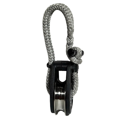 Outrigger Dredge Pulley W/Soft Shackle -  BWR-H2173ODP