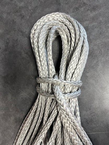 Pre-Cut STS-HSR, Silver, 9 mm, 77' 4" Finished Length, with Eyes Spliced at Each End