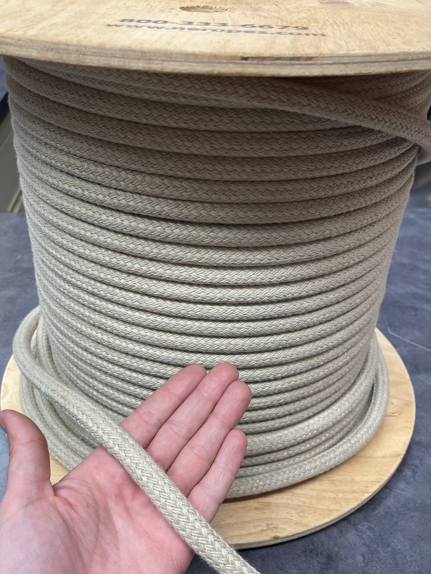 1/2" Endura Braid Classic Tan (12mm)
