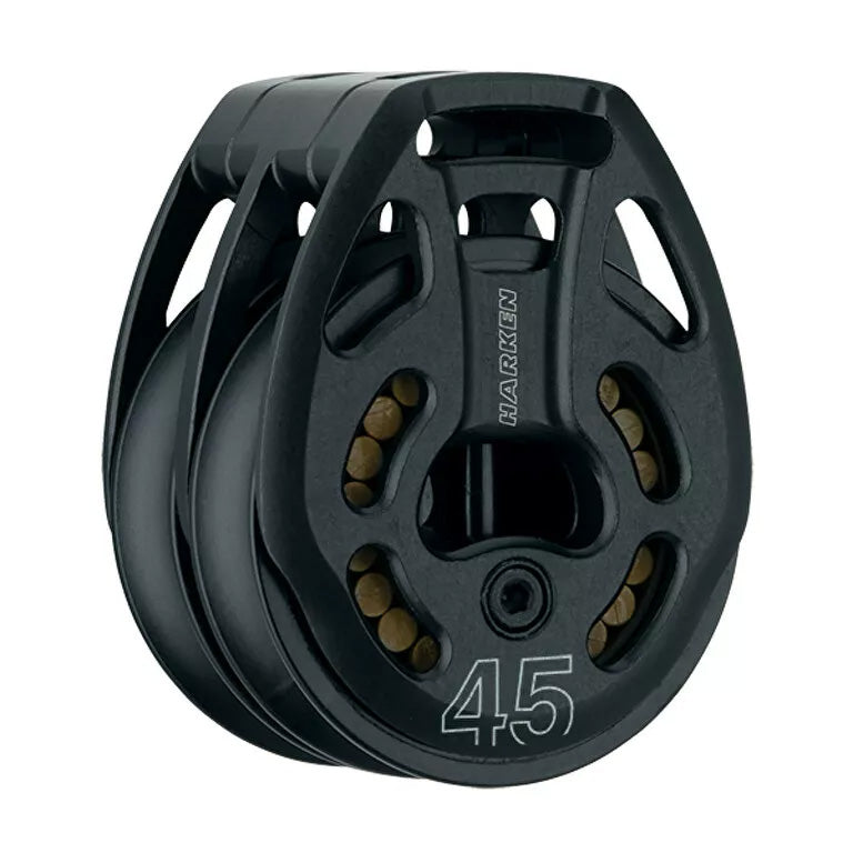 Harken 45 mm Aluminum Double Loop Block - #3390