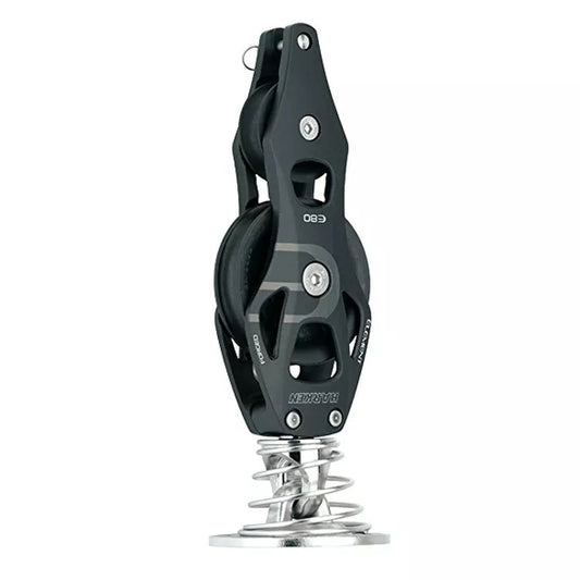 Harken 80 mm Aluminum Element Stand-Up Block - Becket - #6282