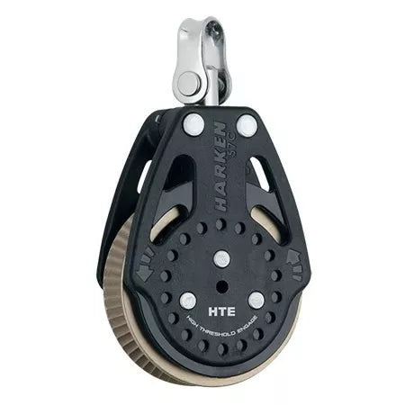 Harken 57 mm Ratchamatic HTE Block - Swivel, 1.5x Grip - 2165.HTE