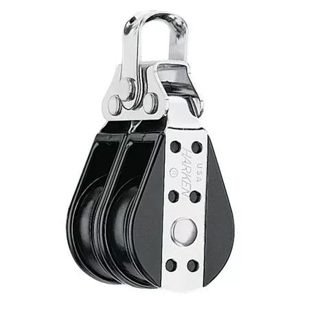 Harken 127 - 38mm Double Big Bullet Block