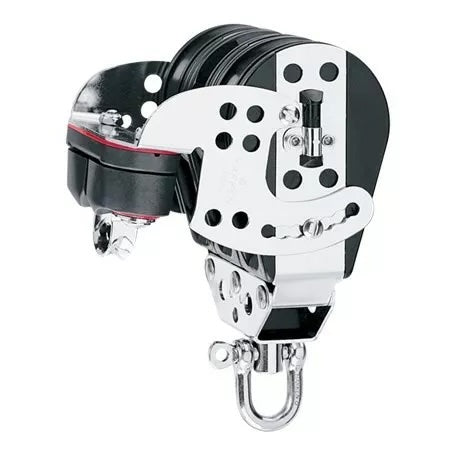 Harken 1555 - 76mm Triple Midrange Hexaratchet Block with Cam Cleat