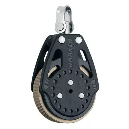Harken 2165 - 57mm Ratchamatic Block with Swivel 1.5x Grip