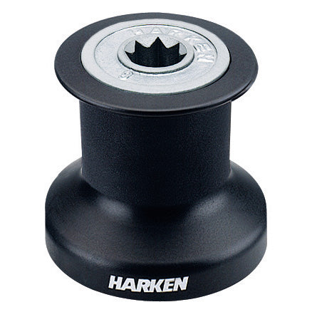 Harken 6 Plain-Top Classic Winch, Aluminum Single Speed - B6A