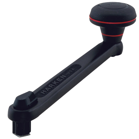 Harken Black Aluminum Low-Profile SpeedGrip Lock-In Winch Handle — 203mm