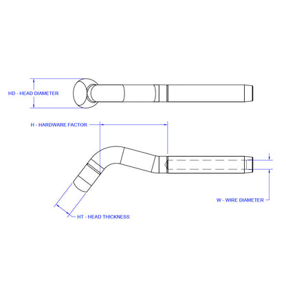 Swage Shroud Terminal - 3mm Wire *Not for use with CS wire* - SWSHM03-3 ( #SHM03 )