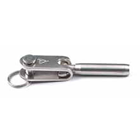 Lifeline Toggle Jaw, Machine Swage, 1/4" Wire x 5/16" Pin ***Swage with 7/32" Die*** - LTG0810T-2