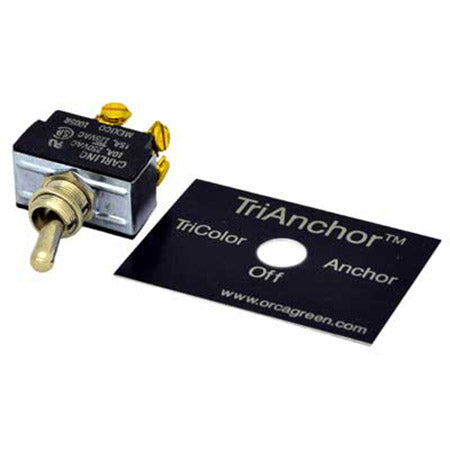 Navigation Light Reversing Switch, for use with OGM Tricolor/Anchor Lights - SWITCH-REV