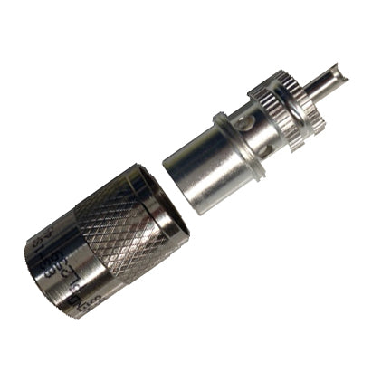PL259 Coaxial Cable Plug / Silver   (MALE) - PL259