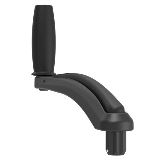 8" ProTouch Winch Handle, Single Grip, Black, 200mm - 29141401BK