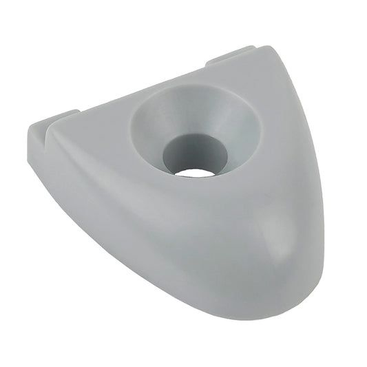 End Stop, 1"x1/8"(25x3mm), Grey - #74-35-G
