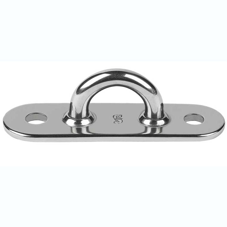Pad Eye, Welded, 4 1/4"L x 1/4"W (108x32mm) - SCH78-25