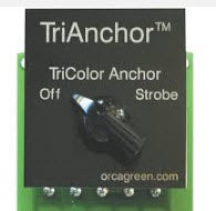 Navigation Light Selector Switch, for use with OGM Tricolor/Anchor With Stobe Function Lights. - SWITCH-SEL