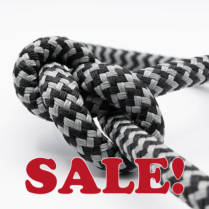 Pre-Cut SALE! Viper 24, 11mm (7/16") Black-Fleck, 39 Feet