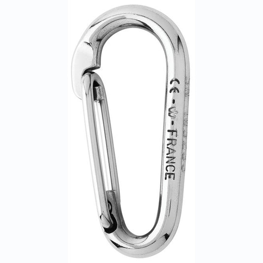 5/16" Wichard Standard Carbin Hook without Eye, 316L Stainless - W2335