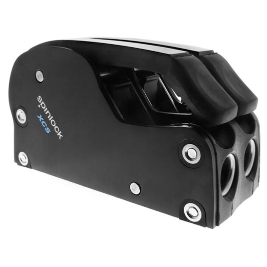 XCS Double Rope Clutch, 5/16" - 9/6" (8mm - 14mm) , Black Alloy Body