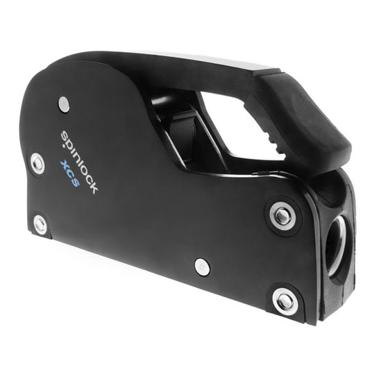 XCS Single Rope Clutch, 1/4" - 3/8" (6mm - 10mm) , Black Alloy Body